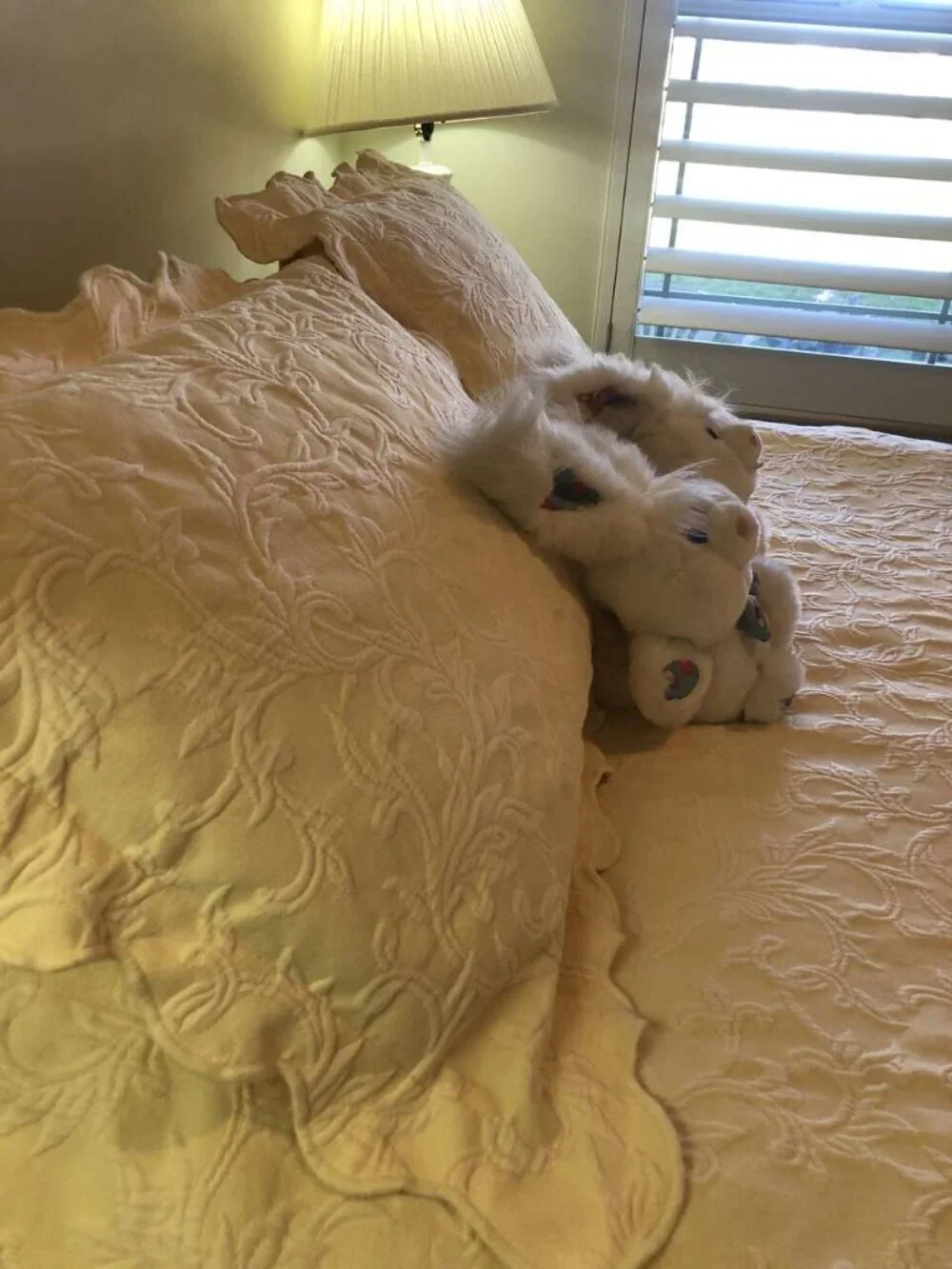Yellow Quilted Queen Bedding Set from JC Penny's Home Collection